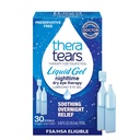 TheraTears Liquid Gel Nachtzeit Schmieren Augentropfen für trockene Augen, Single-Use Vials, 30 Zähler