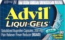 Advil médecine avancée pour la douleur, 200mg, Liqui-gels 80 Ea