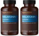 Elementi - Melatonin 5mg capsule, aiuta con occasionale insonnia, Vegan, non aromatizzato, 195 conte (Pack of 2), 6 mesi di alimentazione (Packaging May Vary)