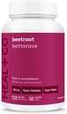 HEAL + CO. Beetroot 650mg - Alta potenza, Ultra-Pure, Organico, Superfood - Vegan, GMO-Free, Gluten-Free, Allergeni-Free - Scatola di 120 capsule vegetali