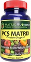 PCS Matrix - niedrigere PSA-Stufen für gesunde Prostata - 100% natürliche Inhaltsstoffe: Saw Palmetto, Rabdosia, Scute, Plantago Focium, Chrysantaomum, Ganoderma, Lotus Seed - Vegan Capsules (60ct)