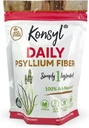 Konsyl Daily Psyllium Fiber 360g / 12.7oz - Non-GMO, Vegan, Keto-Friendly, Fiber Supplement Powder - Unterstützt Verdauungsgesundheit