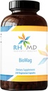 RHMD BioMag - 360mg Chelat Magnesium Supplement - Hochverfügbares Mag zur Unterstützung von Energie, Knochengesundheit + Muskelrückgewinnung - (240 vegetarische Kapseln)