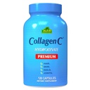 ALFA VITAMINS CollagenC Hydrolysate Premium Nahrungsergänzung mit Vitamin C, unterstützt Haut, Haar, Nägel & Knochen Gesundheit, verbessert Collagen Produktion, Collagen Peptide für Verjüngung, 120 Kapseln