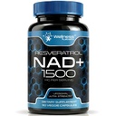 WELLNESS LABSRX NAD Supplement, 1500mg - USA Made Liposomal NAD+ Ergänzung mit Resveratrol, NAD Plus Boosting - Unterstützung Cellular Health, Stamina & Healthy Aging - Ultra Strength Capsules