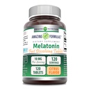 Erstaunliche Formeln Melatonin 10 Mg | Fast Dissolving Tabletten Supplement | Citrus Flavor | Non-GMO | Gluten-Free | Made in USA (1 Pack | 120 Count)
