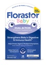 Florastor Baby Daily Probiotic Supplement, Pulvermischungen mit Milch, Formel oder Soft Foods, Saccharomyces Boulardii CNCM I-745 (18 Pulversticks)