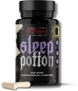 Sleep Potion, Melatonin-Free Sleep Support Capsules 120 Count, Magnesium Glycinate L-Theanin Zink Glycinate Kamille Jujube Seed Lemon Balm, 30 bis 40 Servietten, Glutenfrei