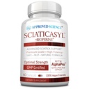 Wissenschaft Sciaticasyl - Optimale sciatische Nerve-Unterstützung - B Vitamine, Magnesium, Alpha-Liposäure, BioPerine - Vegan - 60 Kapseln