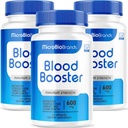 (3 Pack) Microbio Blood Booster, Microbio Blood Booster Pills, Micro Bio Brand Blood Booster, Micro Bio Blood Booster Advanced Formula, Microbio Brands BloodBooster, 90 Kapseln für 3 Monate