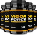 (5 Pack) Vigor Force für Männer, Vigor Force High Performance Formel, Offizielle Vigor Force Male Pillen 8.50, Premium Zutaten für maximale Wirksamkeit, Vigor Force Bewertungen VigorForced (300 Kapseln)