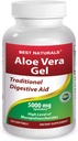 Meilleurs naturels Aloe Vera Gel 5000 mg 250 Softgels