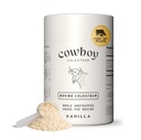 Cowboy Colostrum Powder - Bovine Colostrum Powder für Damen und Herren - Ersttagsmilch Ganzes Colostrum - Grass Fed Colostrum Supplement für Gut Health, Immunität, Haut und Haar (Vanilla 40 Servierungen)