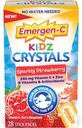 Emergen-C Kidz Crystals, On-The-Go Immununterstützungsergänzung mit Vitamin C, B Vitamine, Zink und Mangan, Sparkly Strawberry - 28 Stick Packs