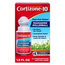 Cortizone-10 Maximum Strength Itch Relief Massage Rollerball, 1% Hydrocortison, Fast-Acting, Anti-Itch Flüssigkeit für Bug-Bites, Rash, Eczema, Psoriasis, Poison Ivy, Eiche, Sumac, 1,5 fl. oz