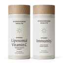 Stonehenge Health Dynamic Liposomal Vitamin C + Dynamic Immunity Bundle ergänzt Immunsystem, Kollagensynthese und Gehirngesundheit