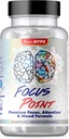 Fokuspunkt - Premium-Nicht-Stimulant Fokus, Aufmerksamkeit und Stimmungsunterstützung