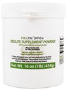 Heiltropfen Zeolite Pulver | Nahrungsergänzungsmittel | 3X Aktiviert | 1 lb - 454 g | Detox | Clinoptilolite 94%+-3 | Natürlicher Mineraldust | Ultra FINE Weniger-Than 2 μm