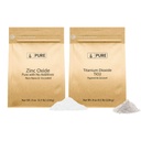 Pure Original Zutaten Sunscreen Bundle, (8 oz) Zinkoxid, Titandioxid, Haut sicher, Sonnenschutz