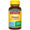 Nature Made Vision Basierend auf der AREDS 2 Formel, Augen Vitamine mit Lutein & Zeaxanthin, Vitamin C, Vitamin E, Zink und Kupfer für gesunde Vision und Augenfunktion Unterstützung, 60 Softgels, 30 Tage Versorgung