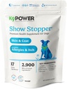 K9 Power Show Stopper für Hunde 1lb – Boosts Coat Shine & Promotes Gesunde Hautton - verstärkt Immunsystem - verbessert Verdauungsgesundheit