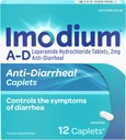 Imodium AD Diarrhea Relief Caplets mit Loperamid Hydrochlorid, 12 Zähler