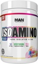 MAN Sport Iso-Amino Bcaa Pulver, Regenbogen Sherbet, 255 Gramm