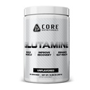 Core Nutritionals Glutamin Aminosäure | Enhance Recovery & Restore L-Glutamin Levels | Immununterstützung, Muskelaufbau, Gut Health | 60 Servierungen (Unflavored)