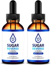 (2 Pack) Sugar Reverse Drops - Natürliche Möglichkeit, Gesundheit zu erhalten, Organische Formel, um gesunden Lebensstil zu unterstützen, Sugar Reverse Drops Premium Nutrition, SugarReverse En Gotas (60 Servietten)