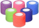 Ever Ready First Aid Selbstklebende Cohesive Bandagen 2" x 5 Yards - 12 Graf, Regenbogenfarben