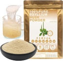 100% reine natürliche Pflanze Psyllium Husk Pulver Bio Guar Gum, Keto Backpulver, Meal Ersatzpulver, Psyllium Fiber Powder, Dietary Fiber 100g/3.52oz