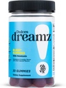 Oh, mein Gott! Dulces Dreamz 2 mg Melatonin Gummis zur Unterstützung normaler Schlaf mit L-Theanin und Zitronenbalsam, Fruchtgeschmack für Erwachsene, 30 Count