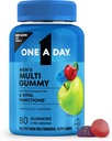 Ein Tag Mens Multivitamine Gummis – Multivitamin für Männer mit Vitamin D, Zink, Folsäure, Kaubare Vitamin Gummis, Körperliche Energie Unterstützung 80 Count