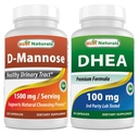 Migliori naturali D-Mannose 1500mg & DHEA 100mg
