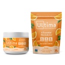 Ultima Replenisher Electrolyte Powder Drink Mix Bundle – Sugar Free – Orange, 30 Servierkanister und 20 Stickpacks – 6 Elektrolyte und Mineralien – Keto Friendly, Vegan, Non-GMO
