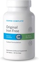 Cooper Complete - Original Multivitamin Iron Free - Daily Multivitamin und Mineral Supplement - 30 Portionen pro Flasche. Pack von 2
