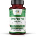 Bio Aura Neem Supreme Kapseln. 150 Veg Kapseln. Triple Complex - Max Strength Pure High-Potency Azadirachta Indica Capsule. Natürliches Antioxidans, Hautgesundheit, Immunitätsunterstützung.