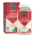 Garten des Lebens Liposomal Berberin und Chromium Picolinat für bereits gesunden Blutzucker, Glucose Metabolismus und Cholesterin-Probiotika für einfache Verdauung-Non GMO, Glutenfrei, Kosher, 30 Portionen