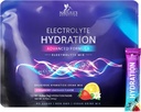 Elektrolyte Hydration Packets - Keto-Recovery-Pulver mit Kalium, Magnesium, Natrium, Zink & Vitamin C, Sugar-Free, Hydration Elektrolyt flüssige Getränke Mixs, Vegan, Erdbeer Zitronen (32 Pack)