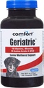 COMFORT Geriatric Supplement for Dogs, 100 Count, Enthält MSM, Superoxid Dismutase, Ester-C, 19 Vitamine und Mineralien & 18 Aminosäuren, Made in USA