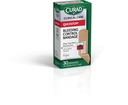 Curad Quickstop Flex-Fabric Bandages, Quickstop Bleeding Control Technology, 0.75" x 2.83", 30 Count (Pack mit 3)