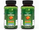 Irwin Naturals Maximum Strength 3-in-1 Carb Blocker - 84 Liquid Soft-Gels, Paket von 2 - Neutralisieren Kohlenhydrate - 84 Gesamt Servierungen