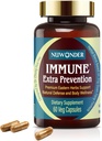 Immun Extra Prävention, Natürliche Immununterstützung, Klinisch getestete Formel, Natürliche Verteidigung, Körper-Wellness, Nicht-Drowsy, keine chemische Ingredient. Die größten Erfindungen. 60 Kapseln