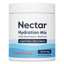 Nectar Sugar Free Electrolytes Powder - Organic Fruit No Sugar oder Calories - Hydration Powder for Dehydration Relief and Rapid Rehydration - Keto und Paleo (Orange 40 Servierwanne)