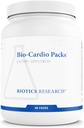 BIOTICS Research Bio Cardio Packs Bequeme tägliche Nahrungsergänzungspackungen für Herzgesundheit, essentielle Fettsäuren, umfassende Ernährungsformel, Herz-Kreislauf-Gesundheit 60 Packungen