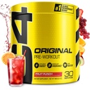 Cellucor C4 Original Pre Workout Powder Fruit Punch | Vitamin C für Immununterstützung | Sugar Free Preworkout Energy for Men & Women | 150mg Koffein + Beta Alanine + Kreatin | 30 Servietten