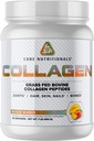Core Nutritionals Hydrolyzed Collagen Peptides | Typ I & III von Grass Fed Bovine | Haar, Haut, & Nägel | Knochen & Gelenkunterstützung | 1 Pfund (Peach Mango)