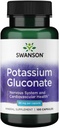 Swanson Kalium (Gluconate) 99 Milligramme 100 Kapseln