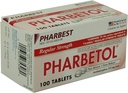 Pharbetol Acetaminophen 325mg Regelmäßige Stärke, Schmerzlinderung, Fever Reducer Tabletten,100 Zähler (Pack von 1)