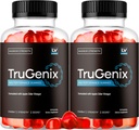 (2 Pack) TruGenix Gummies, TruGenix Gummies für Herren, Offizielle TruGenix Gummies Advanced Formula, TruGenix ACV Gummies, TruGenix Support Supplement Gummies, Premium Formula, 120 Gummies für 2 Monate